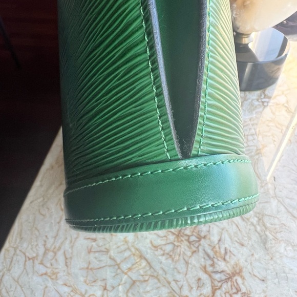 LOUIS VUITTON green Epi Saint Jacques bag - Picture 4 of 14